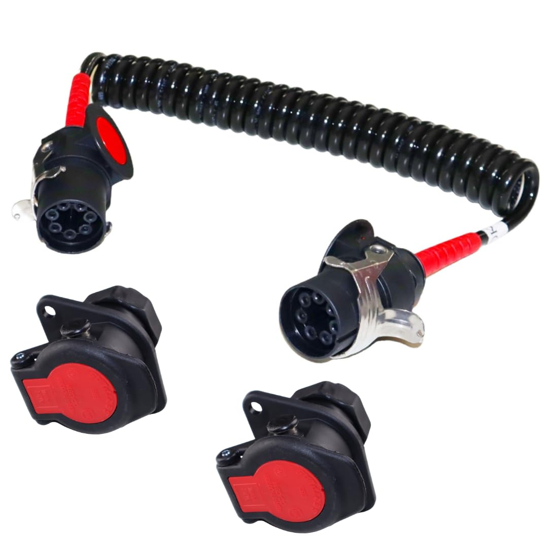 Spina 7 Poli Rimorchio SPINA EBS 7 CONTATTI A VITE | Copat E-Commerce Connettore Impermeabile Veicoli Commerciali