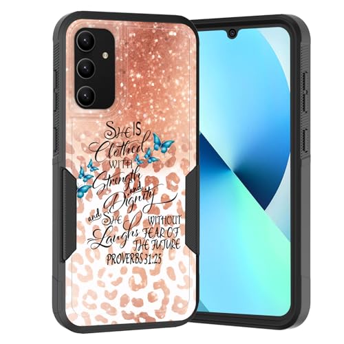 Coque protection silicone Galaxy A35 5G polycarbonate rigide double couche solide avec proverbe