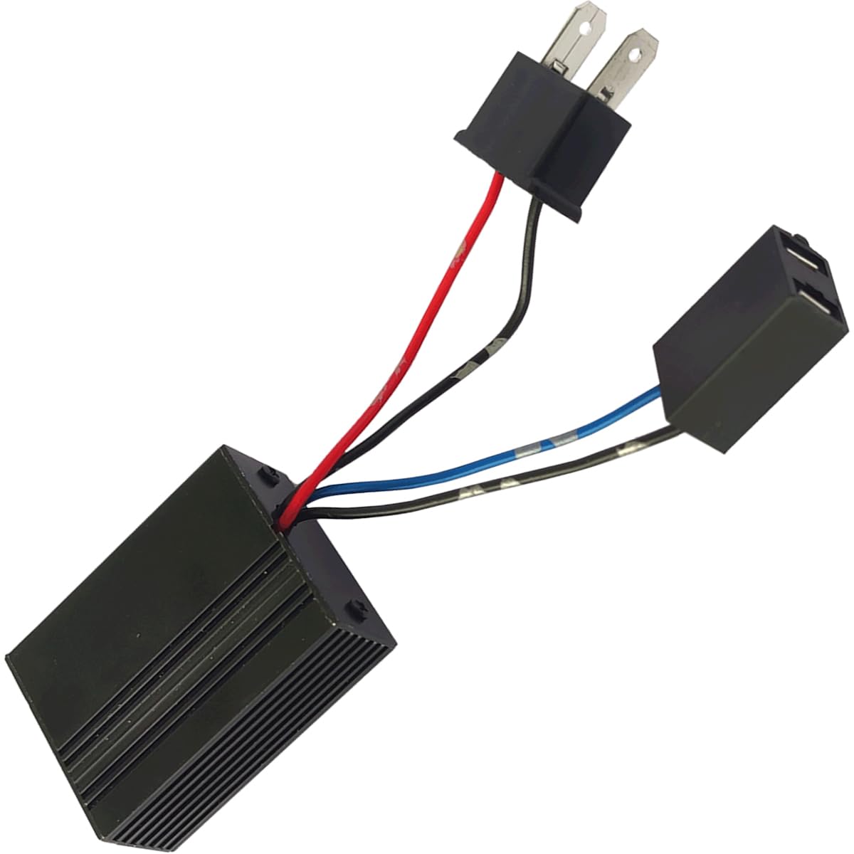 CGEAMDY 2 Pezzi Decodificatori Di Resistenza Delle Lampadine Dell'auto, Decodificatori Di Resistore Di Lampadine Dell'automobile per H7, LED Errore Libero Anti Sfarfallio Adattatore Decoder Resistore
