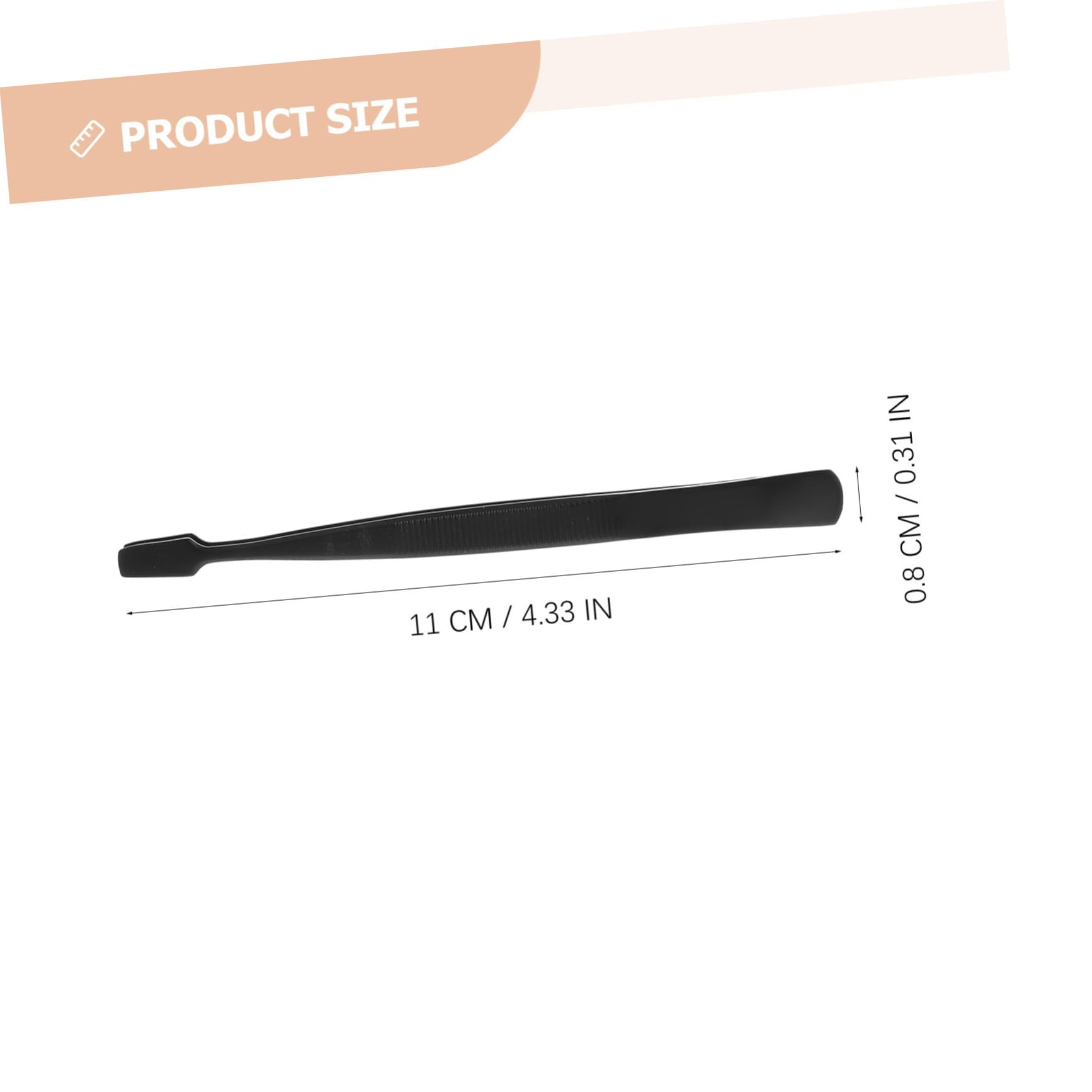 Gatuida 4pcs Stainless Steel Eyelash Extension Tweezers Professional Metal Lash Tweezers for Eyebrows