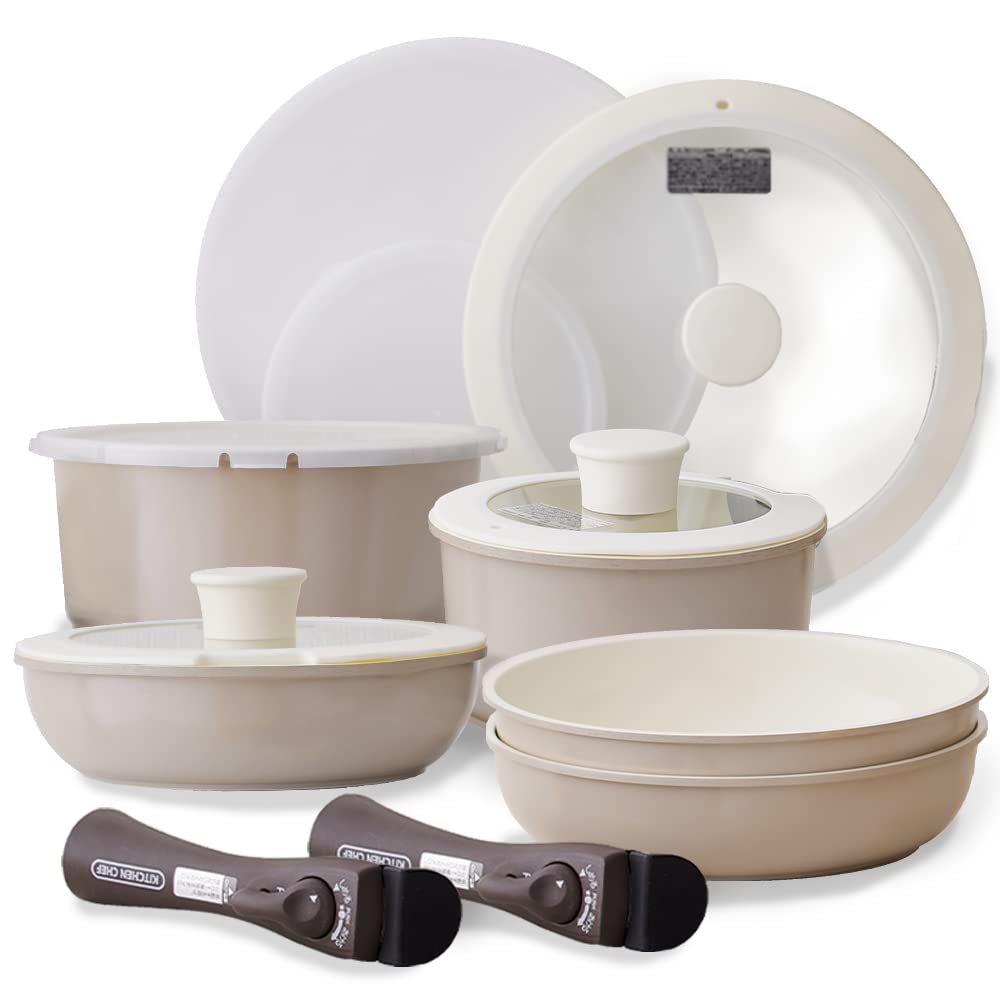 アイリスオーヤマ　セラミックカラーパン9点セット ブルー Amazon.co.jp: アイリスオーヤマ セラミックカラーパン 取っ手の