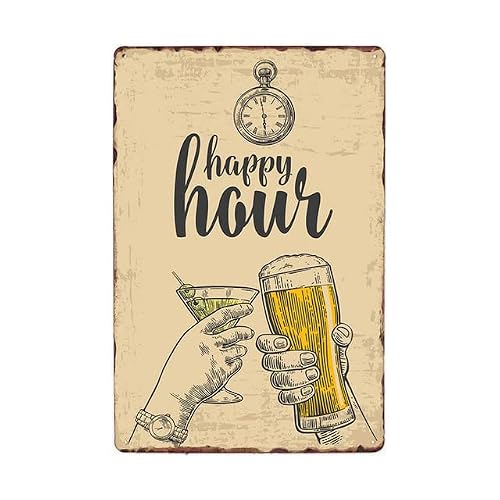 Beer Sign - Metal Tin Sign Retro Vintage Plaque