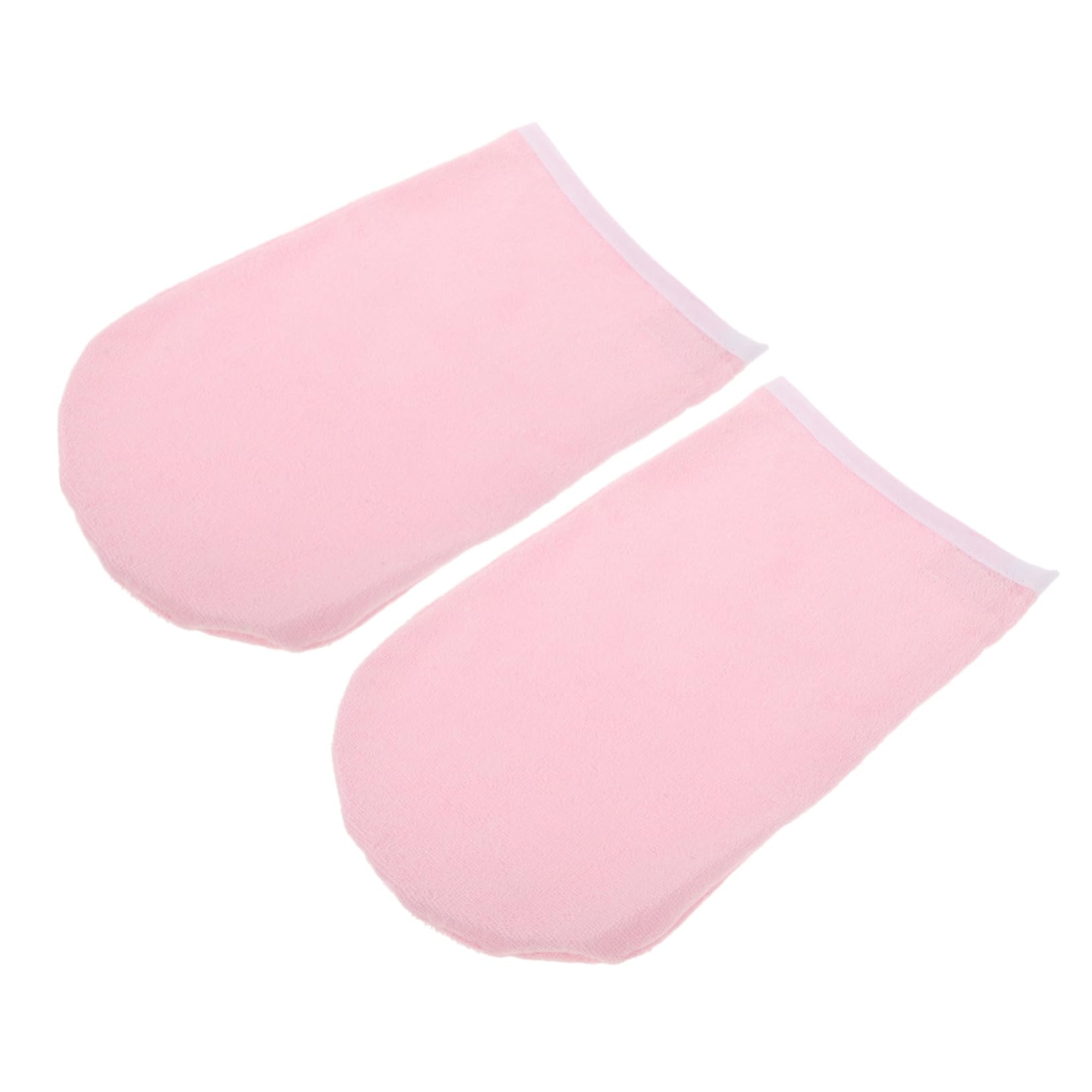 VALICLUD 2Pcs Wax Mitts Spa Gloves for Paraffin Treatments Lightweight and Breathable Design Stylish with Trim for Home and Salon Use