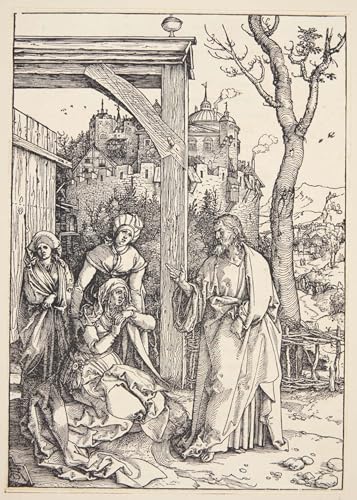 Peinture Décorative Christ prenant congé de sa mère Dürer premium