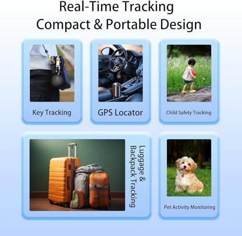 GPS Tracker for Dogs, Smart Collar with Real-Time Location - Pet Location Tracker with Holder, No Monthly Fee/No SIM Card, Works with iOS Find My, Ultra-Slim, IP68 Waterproof, Reliable Performance - Image 8