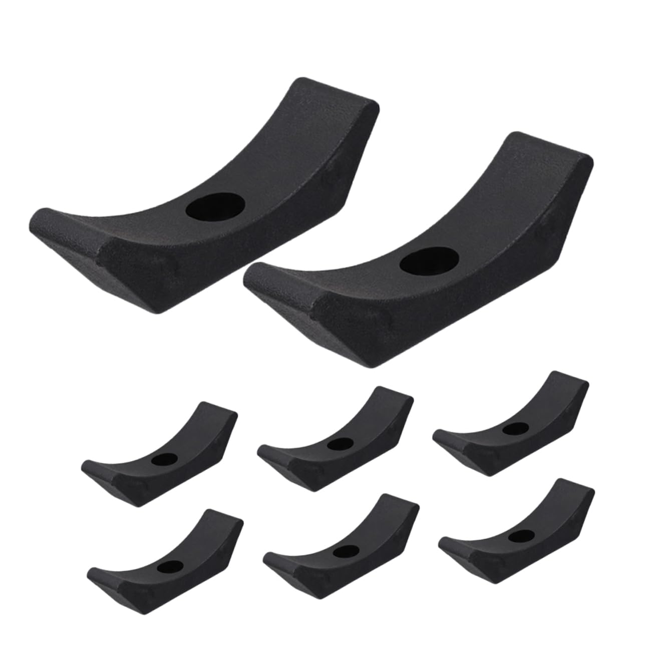 Toddmomy Supporto Porta Manubri Da 8 Pezzi Robusto Supporto Da Pavimento Per Manubri Organizer Per Attrezzi Da Fitness Salvaspazio Per Palestre Domestiche