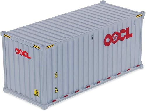 Oocl White Transport Series 150 de 20 pies Dry Goods Sea Container modelo Oocl White Transport Series 150 por Diecast Masters 91025 B