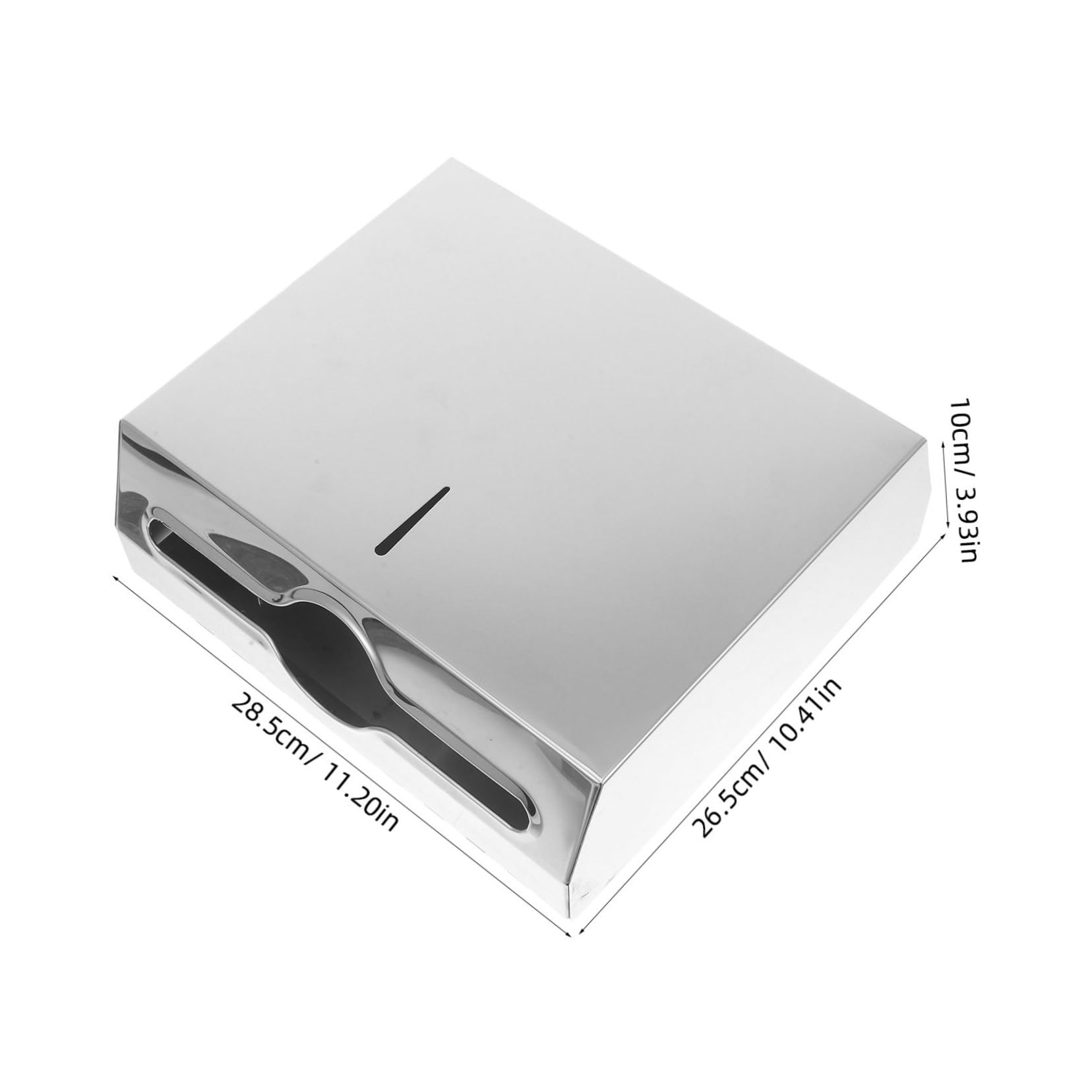 GLEAVI Dispenser De Toallas De Inoxidable para Pared Soporte Higiénico para Baños Públicos y Hospitales Diseño Elegante y Práctico Instalación y Reemplazo