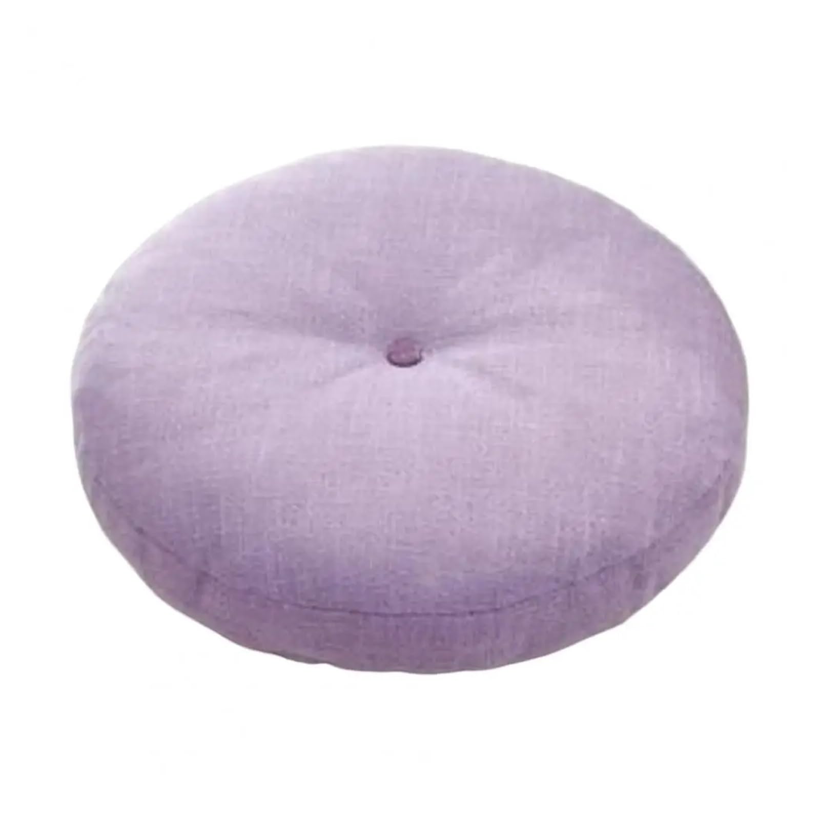 Cojín redondo de lino para balcón y terraza, almohada cómoda para crear un rincón zen