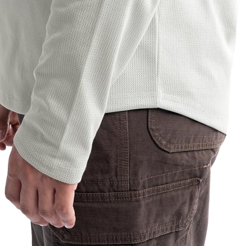 Wrangler Men's 1/2 Zip Mock Neck Pullover4