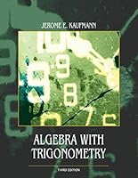 Title: ALGEBRA W/TRIGONOMETRY >CUSTOM 0495451967 Book Cover
