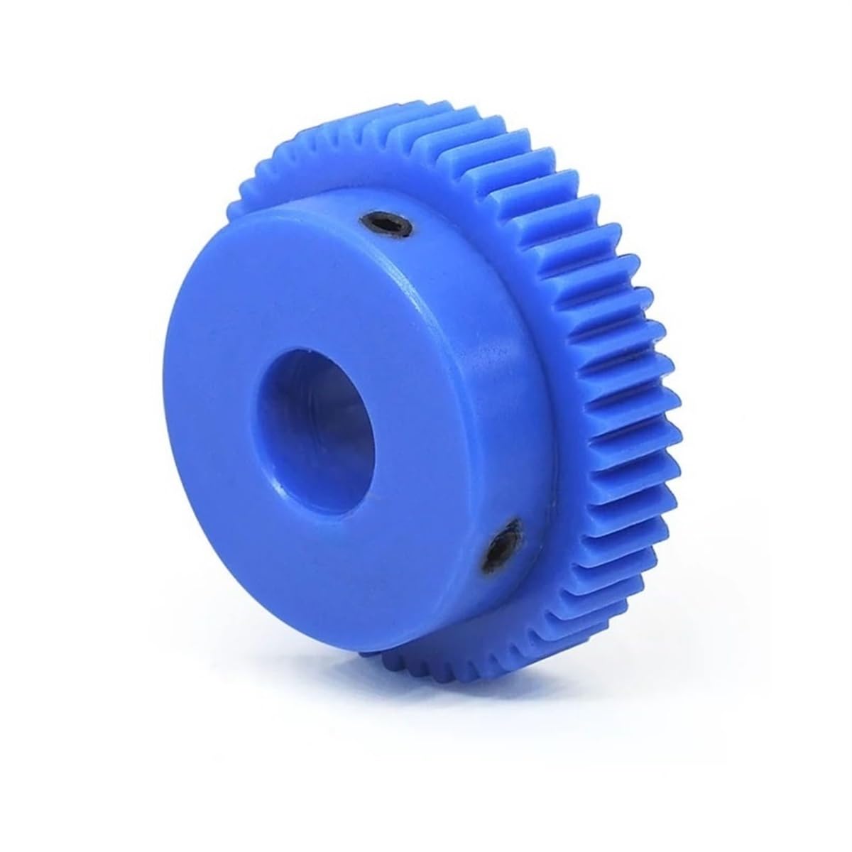 Cylindrical Drive 1pcs 2 Module Plastic Step Cylindrical Gear 2M 50T 60T 80T 100T 120T Spur Gear with Step 15mm Bore Straight Teeth Gear Rack Machinery(50 Teeth)