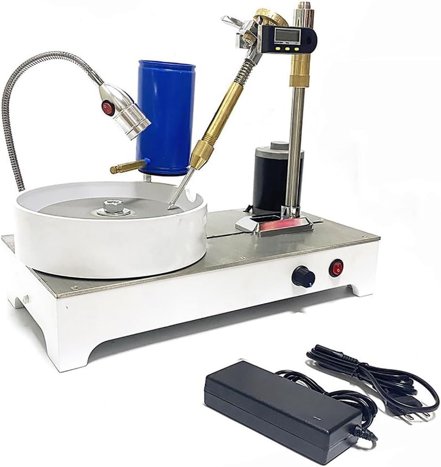 Amazon.co.jp: 120W ジュエリー研磨機、1800RPM 宝石ファセットマシン