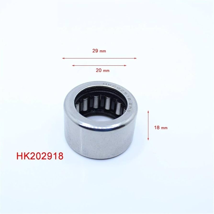 5 Pcs HK0912 Needle Roller Bearings One Way Bearing 9.5x13x12mm, Chrome Steel Bearing