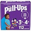 Pull-Ups Boys’ Potty Training Pants Training Underwear , 3T-4T, 28 Count (Pack of 4), One Month Supply