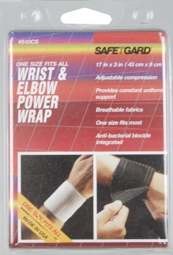 SAFTGARD ELBOW Power WRAP WHT