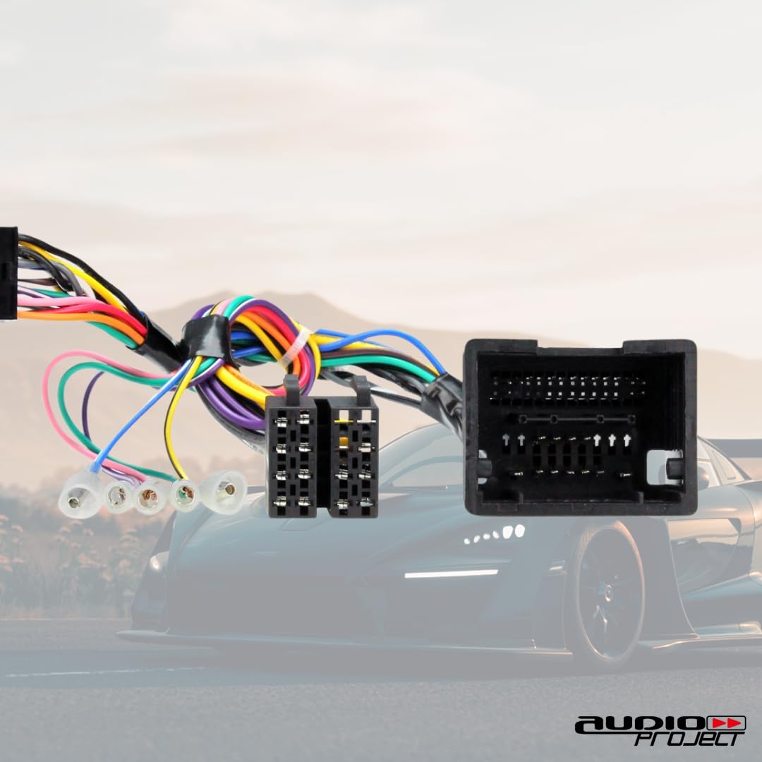Audioproject A400.3-33 - CAN Bus Adapter Basis Lenkradfernbedienung für Opel Adam Astra Corsa Meriva Mokka Zafira ab 2009-2018 Chevrolet für Autoradio Pioneer Kenwood JVC Alpine u.a.