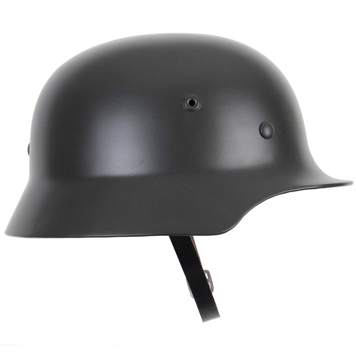 Riproduzione elmetto M40 dell’esercito tedesco (seconda guerra mondiale), in acciaio, con rivestimento in pelle e sottogola