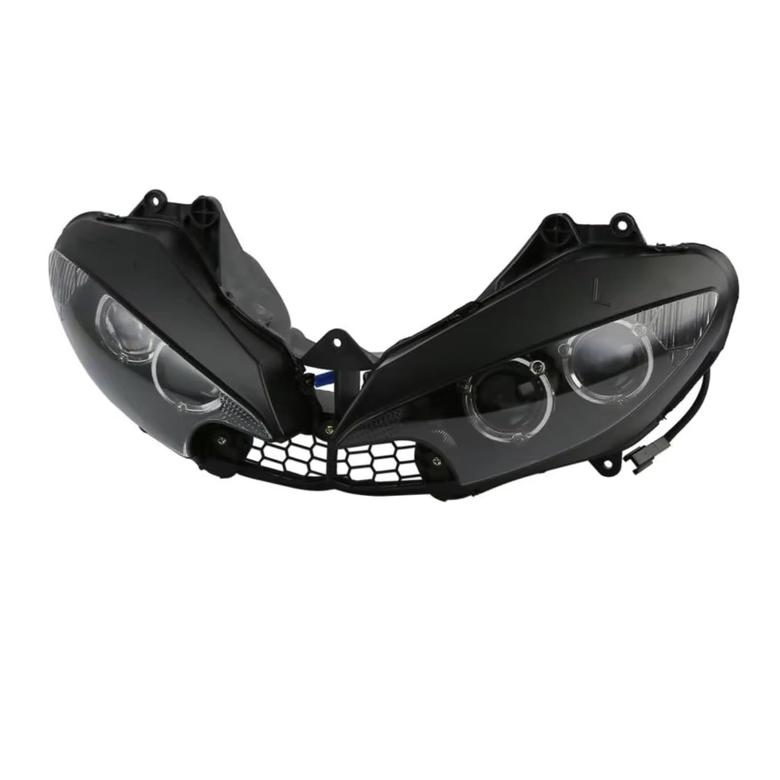 Phare Avant Moto pour YZFR6 YZF R6 2003 2004 2005 pour R6S 2006 2007 2008 2009 Ensemble De Phare LED Phares Avant