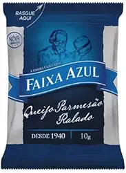 Queijo Ralado Parmesão Faixa Azul 50 Sachês de 10g