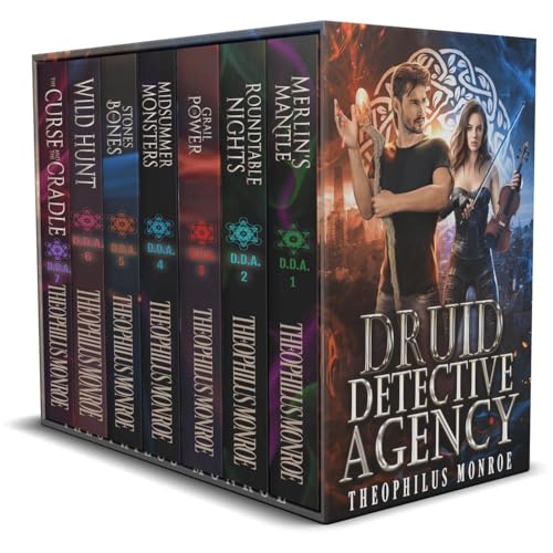Druid Detective Agency (Books 1-7) Audiolibro Por Theophilus Monroe arte de portada