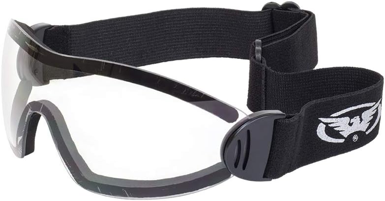 Global Vision Flare Skydiving Motorcycle Riding Goggles Anti-fog with Storage Pouch Global Vision Flare Skydiving Motorcycle Riding Goggles Anti-fog with Storage Pouch