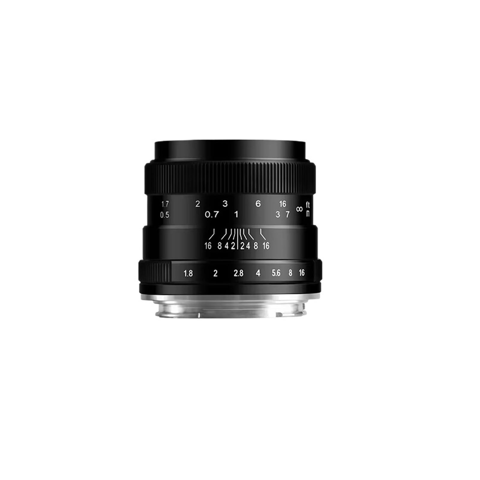 Compatibile con Nikon, Obiettivo MF APS-C 50mm F1.8 | Design ad ampia apertura, fotografia di ritratti, lunghezza focale fissa, messa a fuoco manuale