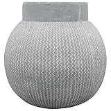 Marque : Exner GmbH Accessoires de jardin et de maison Matière : céramique Couleur : gris Hauteur : 29,5 cm Largeur : 29,5 cm Longueur : 29,5 cm
