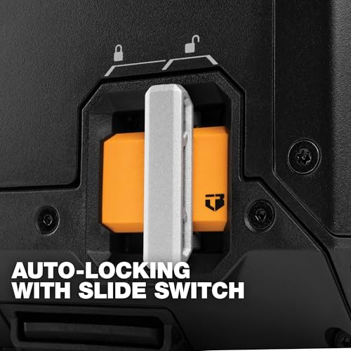 Image of ToughBuilt - StackTech Compact Tool Box, Lockable Organizer with Removable Tray, IP65 Protection & Auto-Locking System (TB-B1-B-60C)