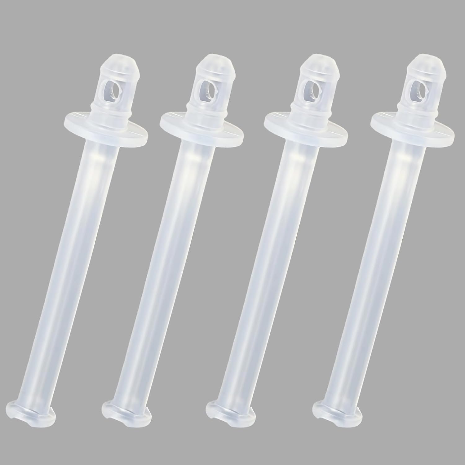 (4 Pack) 5313253671 Milk Frothing Tube Pipe Compatible with DeLonghi Nespresso Lattissima One EN500, BPA-Free Silicone Milk Suction Hose, Odor-Free Coffee Machine Tube