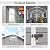 Amopatio Outdoor Storage Shed with Floor, 6x4.5 FT Lockable Plastic Tool Shed with Ventilation, Waterproof Resin Garden Sheds for Backyard, Patio, Lawn and Bike Grey