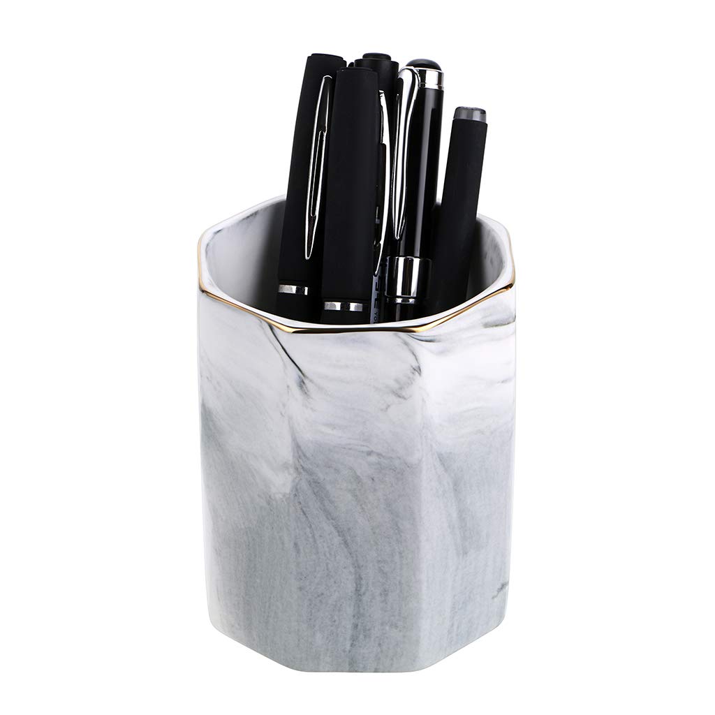 Amazon | ペン立て 筆立て ペンスタンド 陶器 オシャレ 北欧 オフィス