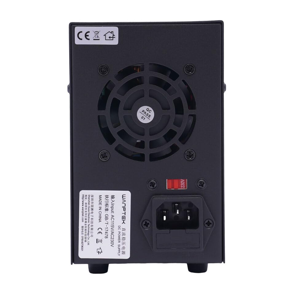 Labornetzgerät 0-30V / 0-5A – Regelbares DC-Netzteil Mit Digitaler LED-Anzeige, Für Elektronik-Bastler & Reparaturen, EU-Stecker Labornetzgerät 0-30V / 0-5A – Regelbares DC-Netzteil Mit Digitaler LED-Anzeige, Für Elektronik-Bastler & Reparaturen, EU-Stecker