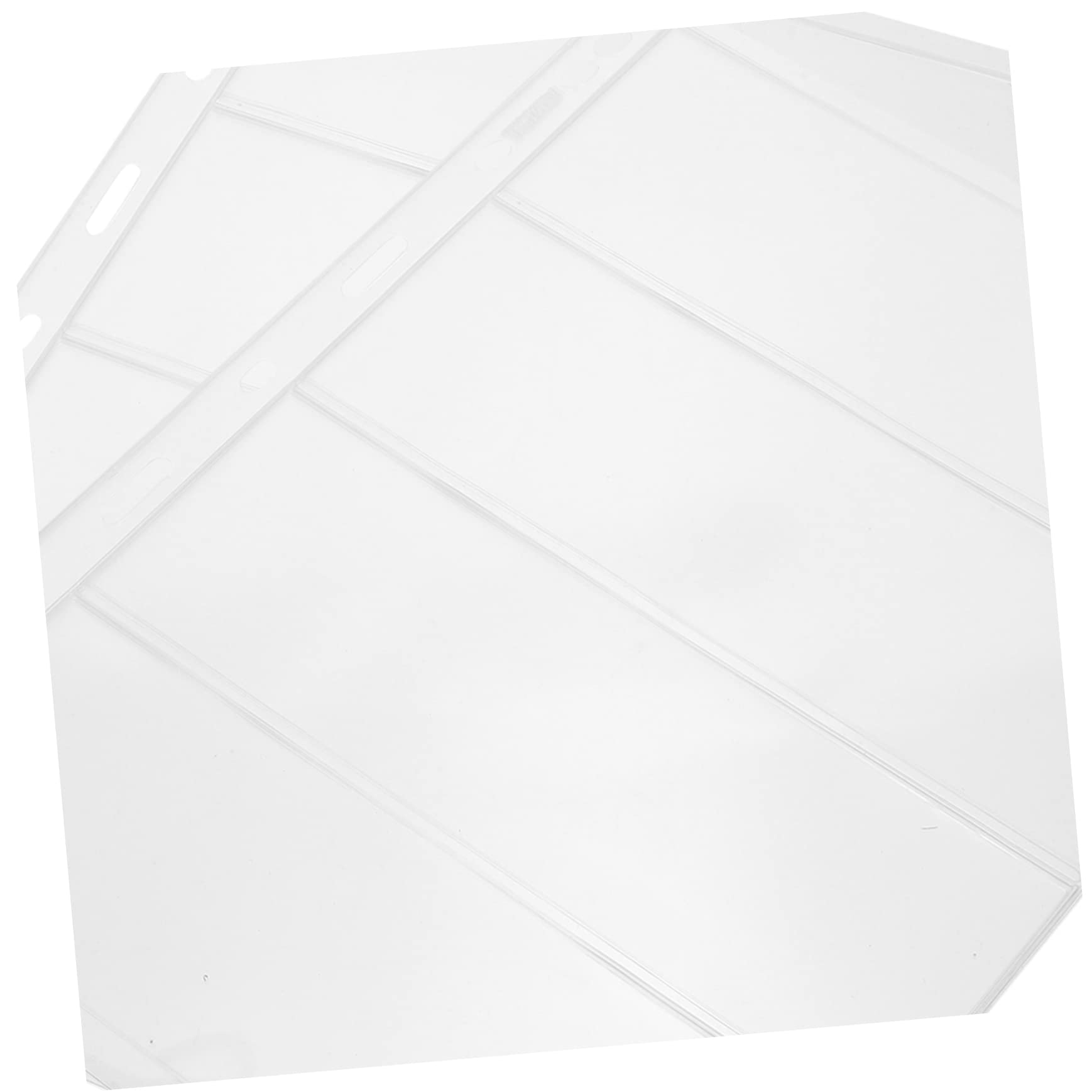 Album de Timbres 20 Feuilles Pvc pour Collection, Pages Transparentes