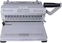 Encadernadora Perfuradora Para Trabalhos Em Wire-o 2x1 Papel Oficio Excentrix