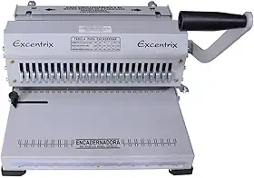 Encadernadora Perfuradora Para Trabalhos Em Wire-o 2x1 Papel Oficio Excentrix