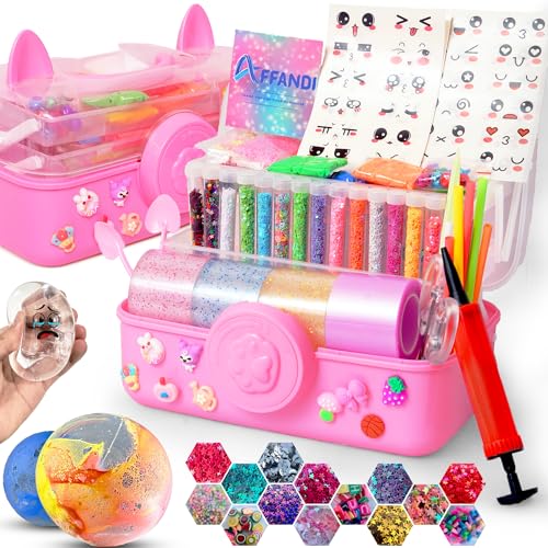 AFFANDI 6 Pcs Nano Tape Bubble Kit for Kids, Stress Relief Nano Tape Kit, Super-Elastic Double-Sided Tape, DIY Bubble Balloon Craft Kit, Party Activity Toy, Ideal Gift for Kids of All Ages.