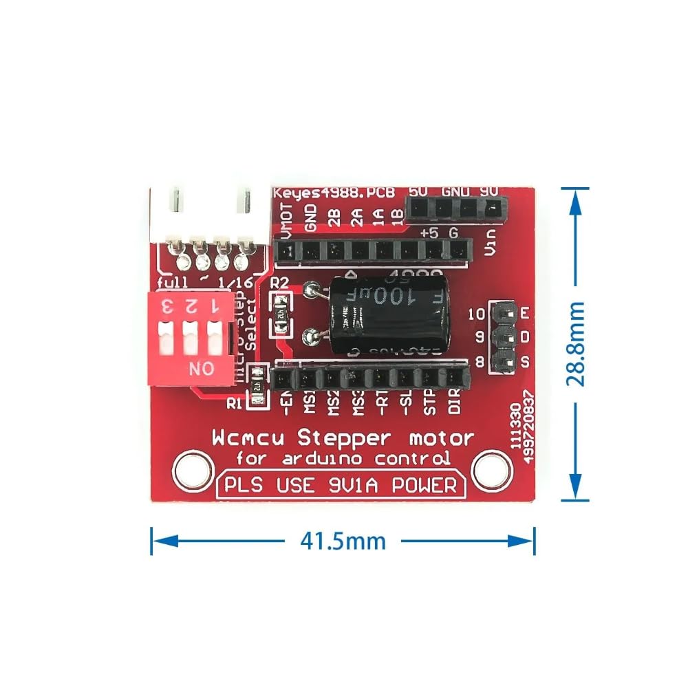 DollaTek 5 szt. drukarka 3D sterownik silnika krokowego sterownik rozszerzenie tarcza p?yta dla A4988 DRV8825