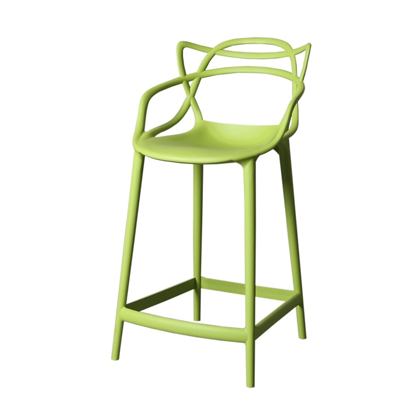 Bar Stools Stools Bar Stools Bar Stools High Bar Chair Leisure Chair Bar Stool Outdoor Chair Home Bar Stool Plastic Chair(Dark blue)