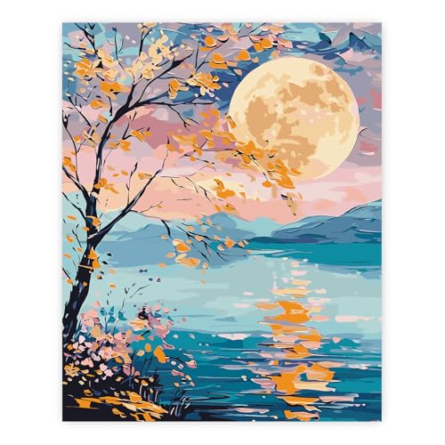 TARATH Dipingere con i Numeri per Adulti, Kit di Pittura