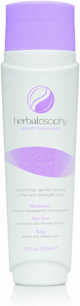 Herbalosophy Smooth Curl Shampoo, 8.5 Ounce