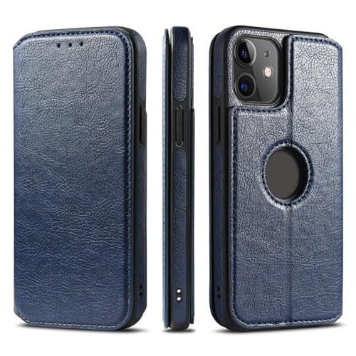 Étui iPhone 11 Pro Max en cuir portefeuille avec multi fentes cartes et support à rabat T2