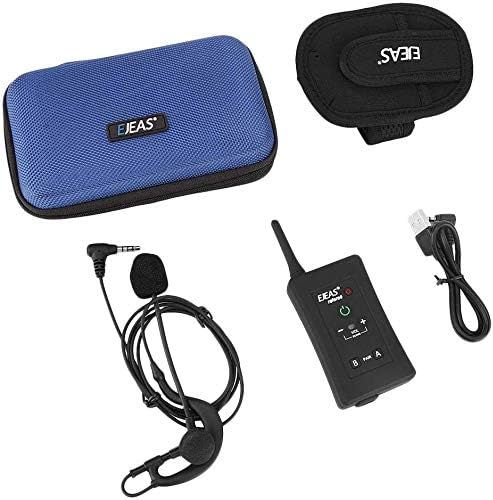 4XFBI /Tour Guide Referee Dedicated 4 Person Real-time Bluetooth intercom, 4 intercom, Bluetooth intercom/Multiplayer intercom/FBI/Football Referee walkie Talkie