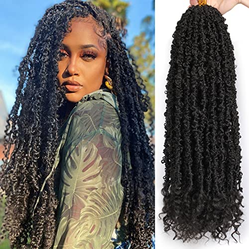 Leeven 24 Inch Pre-twisted Butterfly Locs Crochet...