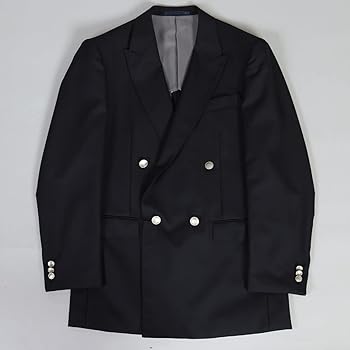 訳ありお得✨シップス ネイビー ダブルジャケット 紺ブレ 36