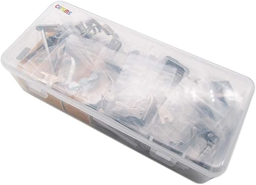 Miniatura 3 de CKPSMS Brand-73PCS - Pies prensatelas y tornillos compatibles con/reemplazo para JUKI Brand DDL-5550, DDL-8500, DDL-9000, TL98E, TL-98Q, TL-2010Q