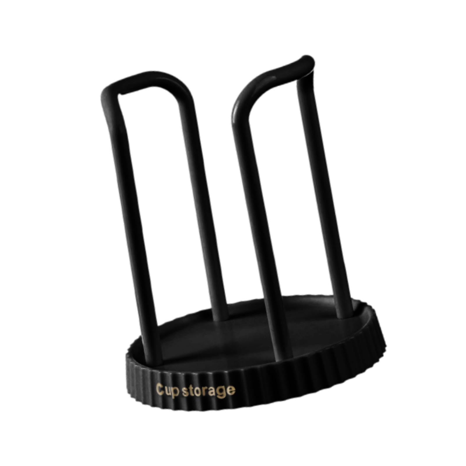 CALANDIS® Paper Cup Holder Shelf Bathroom Cup Dispenser for Tabletop Countertop Office Black | Racks & Holders | Kitchen Storage & Organization | Kitchen, Dining & Bar-image-34