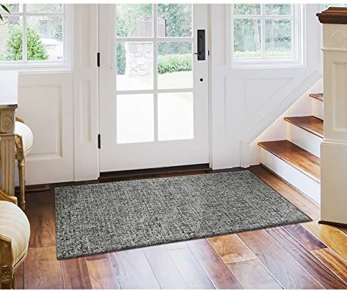 Liora Manne Savannah Fantasy Flannel Indoor Wool Rug, 2' X 3', Grey White