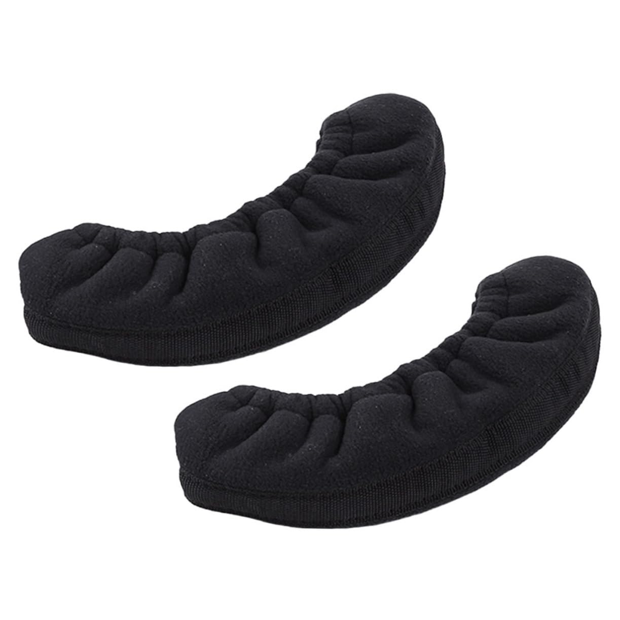 HANABASS Cubierta de Patín Elástica para Hielo Protector de Cuchillas de Patinaje de Limpiar y Usar para de Hockey y Artísticos de Negro
