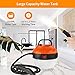 WICHEMI Steam Cleaner Steamer for Cleaning 1800W High Pressure High Temperature Handheld Steam Cleaner for Car Detailing Multifunction Portable Steam Cleaning Machine for Home Kitchen Use (Orange)